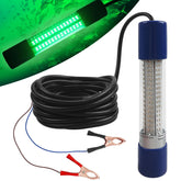 Underwater green fishing light 18W emitting 1900 lumens underwater